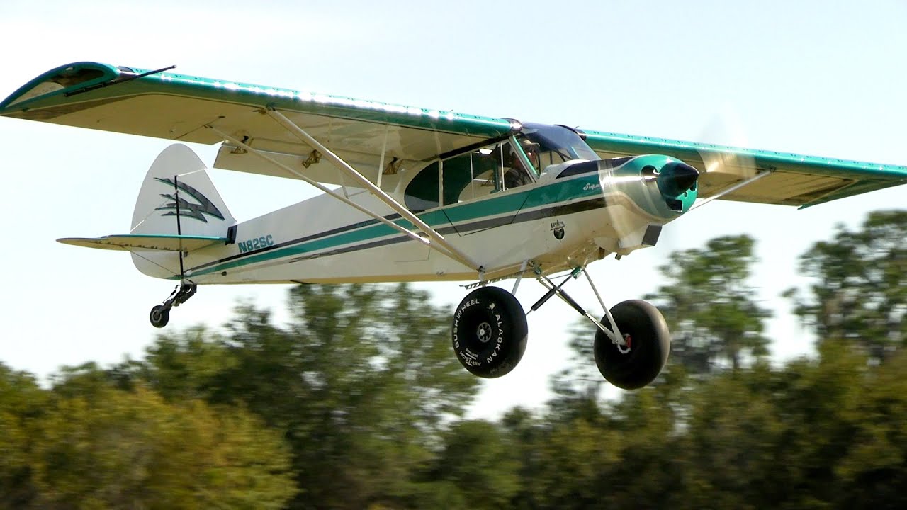 Robbie Staton's Javron Super Cub N92SC in flight